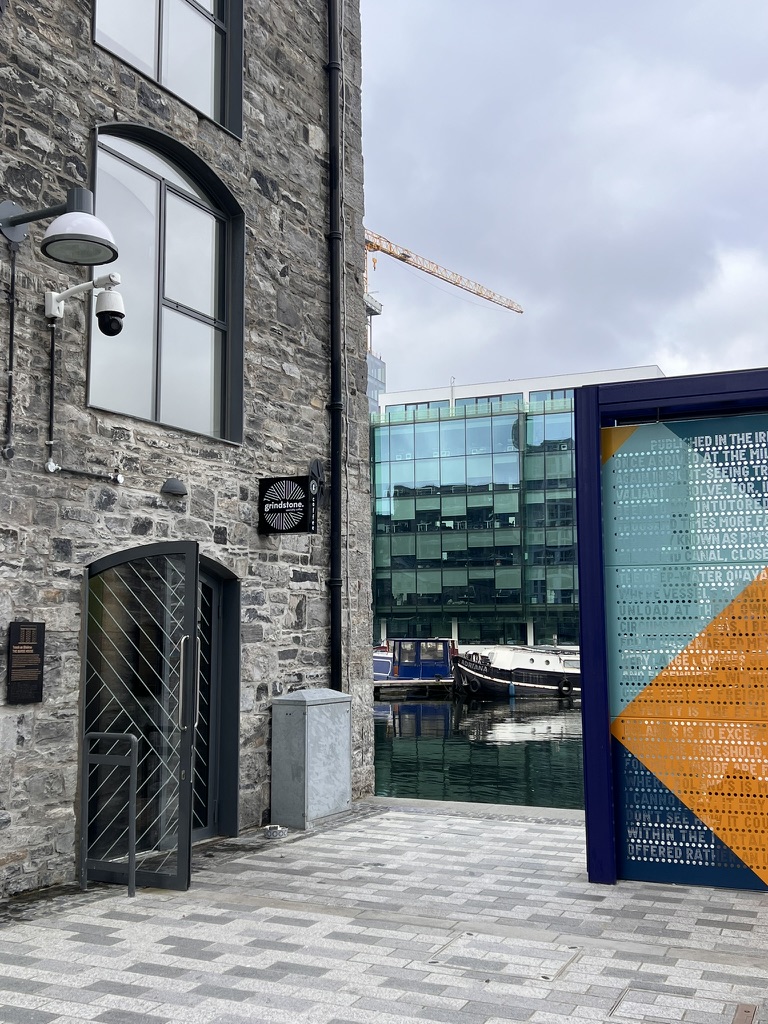 seating area at Grindstone café