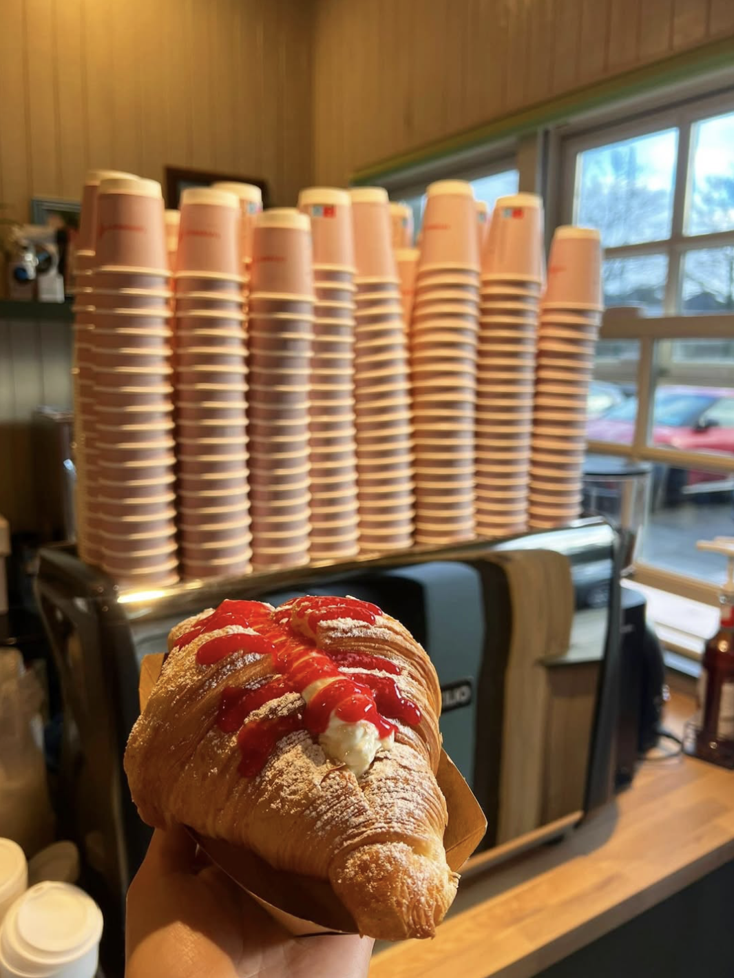 coffee shop in Clontarf near the beach